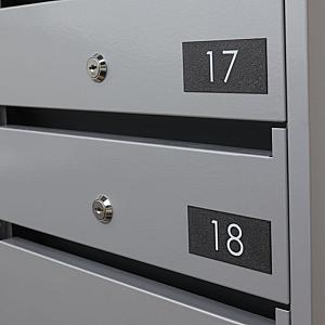 ART V4 Numerācijas plāksnīte pastkastei