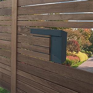 PD92 Antracīta Divpusēja individuālā pastkaste