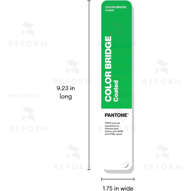 PANTONE Bridge Guide GG6103B - Coated color fan in chromatic color arrangement