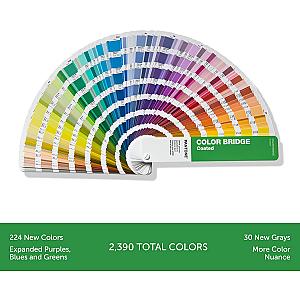 PANTONE Bridge Guide GG6103B - Coated color fan in chromatic color arrangement