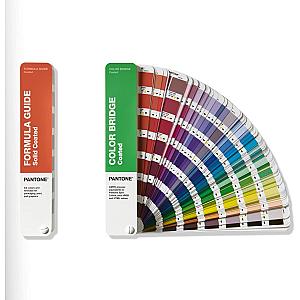 PANTONE GP6205B Coated Combo – divu vēdekļu komplekts (Formula Guide & Color Bridge)